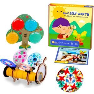 STEM Toy Kids Game Self Worth Science Experiment Preschool Kaleidoscope Game S